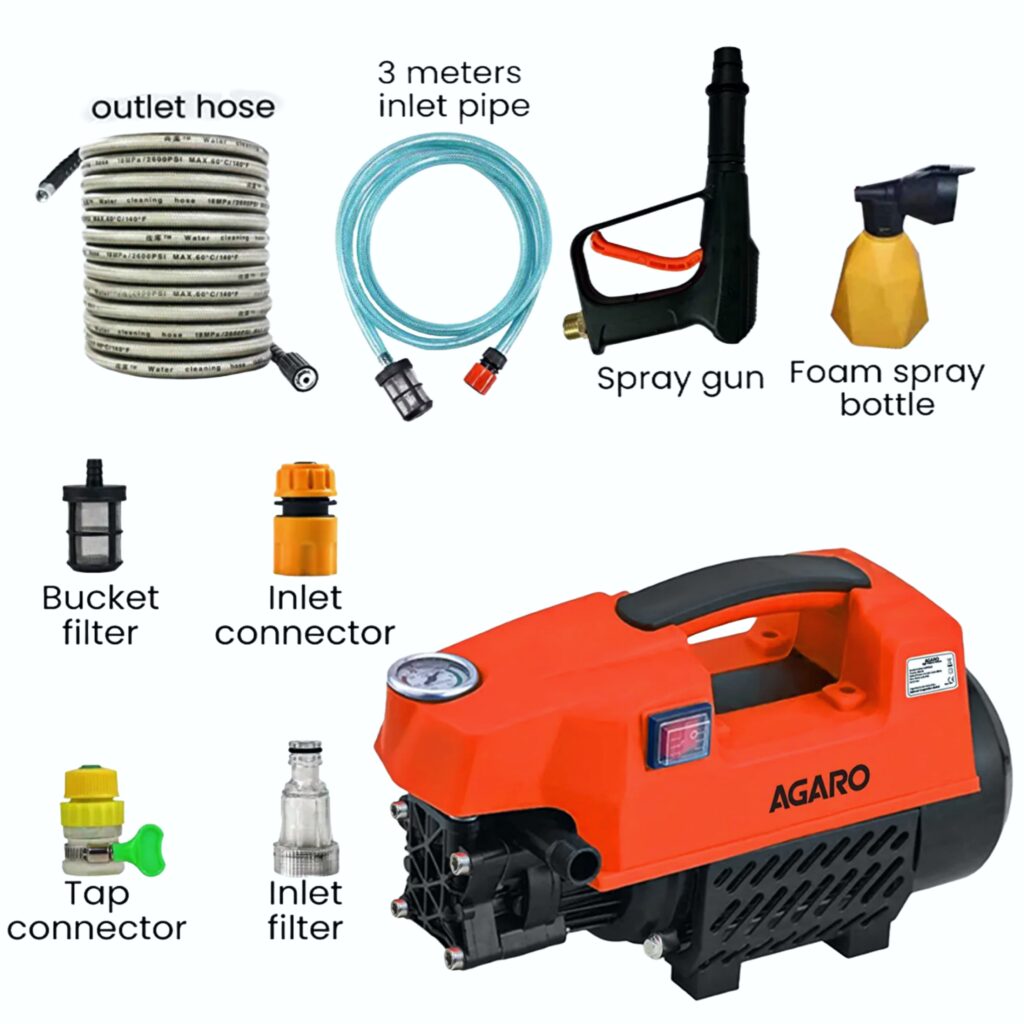 Agaro High Pressure Washer 